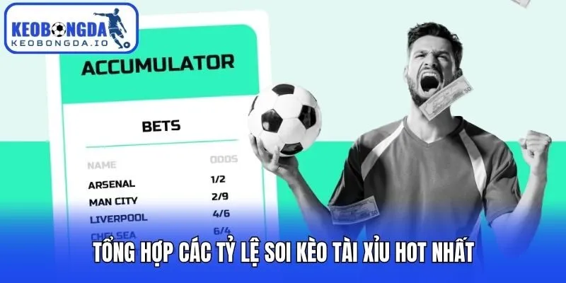 Soi Kèo Tài Xỉu - Cách Cá Độ Bóng Đá Siêu Chuẩn Cho Newbie 2 Tổng hợp các tỷ lệ soi kèo tài xỉu hot nhất